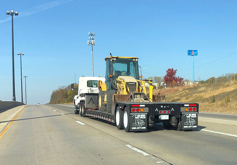 Trailer on Highway