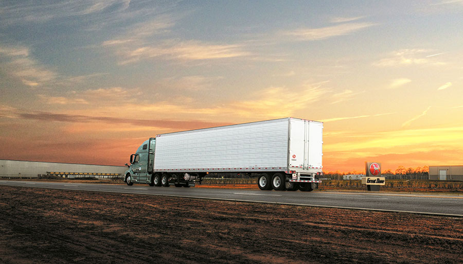 Trailer on Road